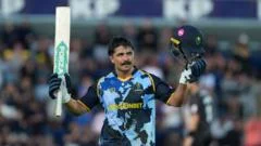 Carlson's Century Leads Glamorgan Past Somerset in T20 Blast