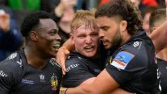 Exeter Triumphs Over Saracens to Secure Play-Off Spot and Conclude McCall's Tenure
