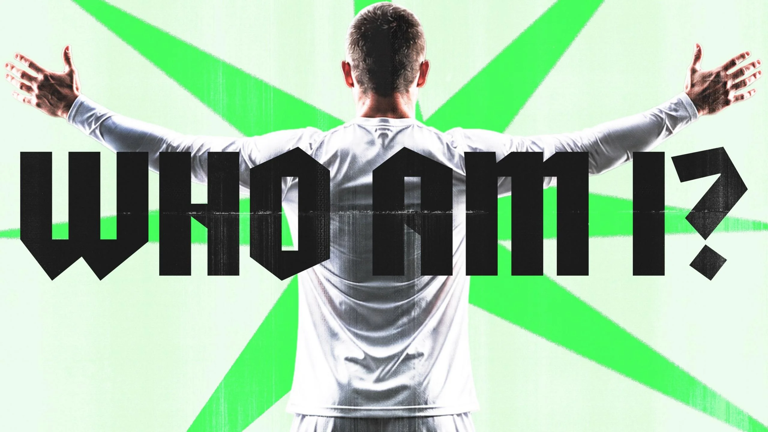 A generic picture of an unknown footballer