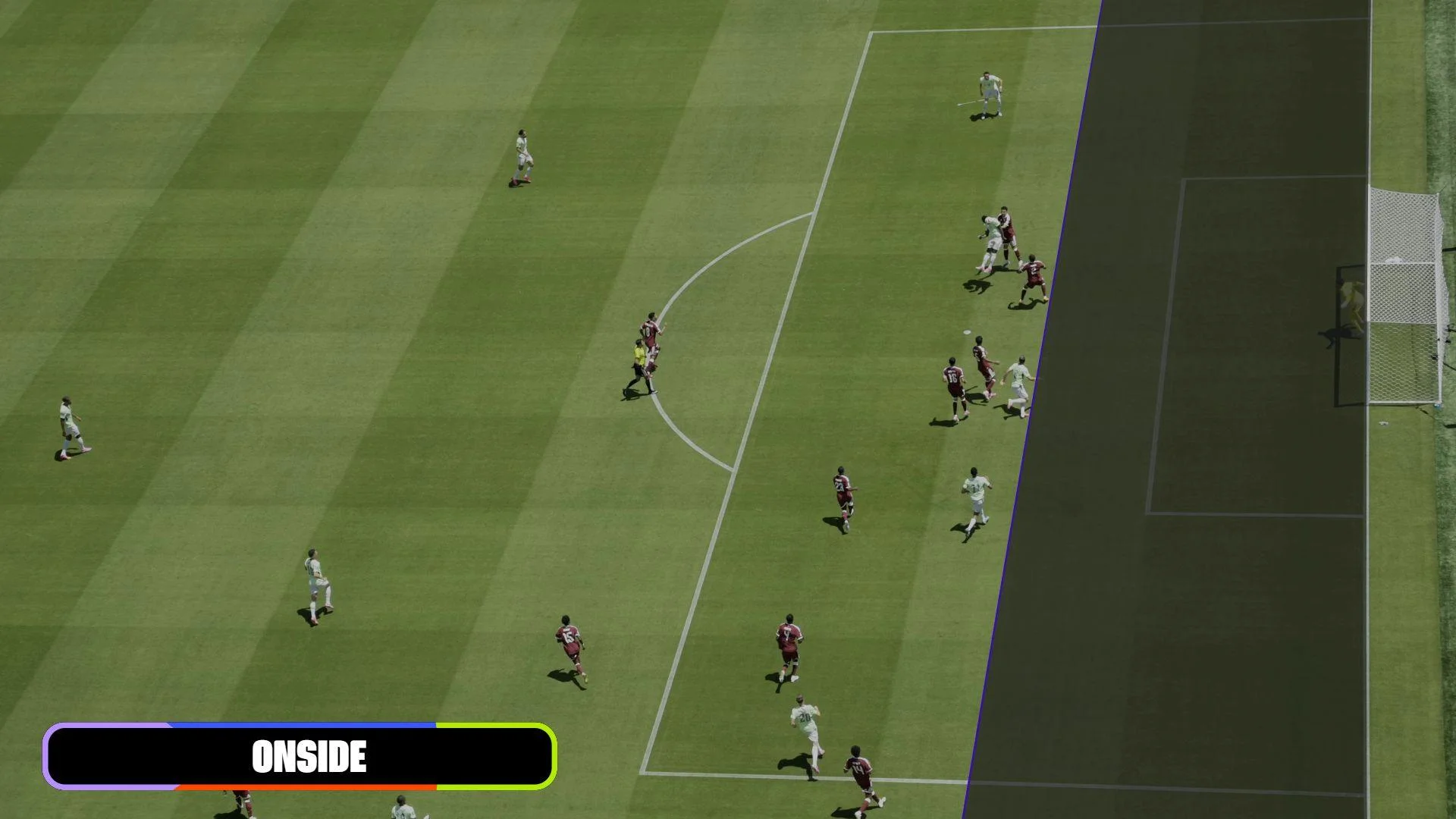 Fifa's released image of the onside incident