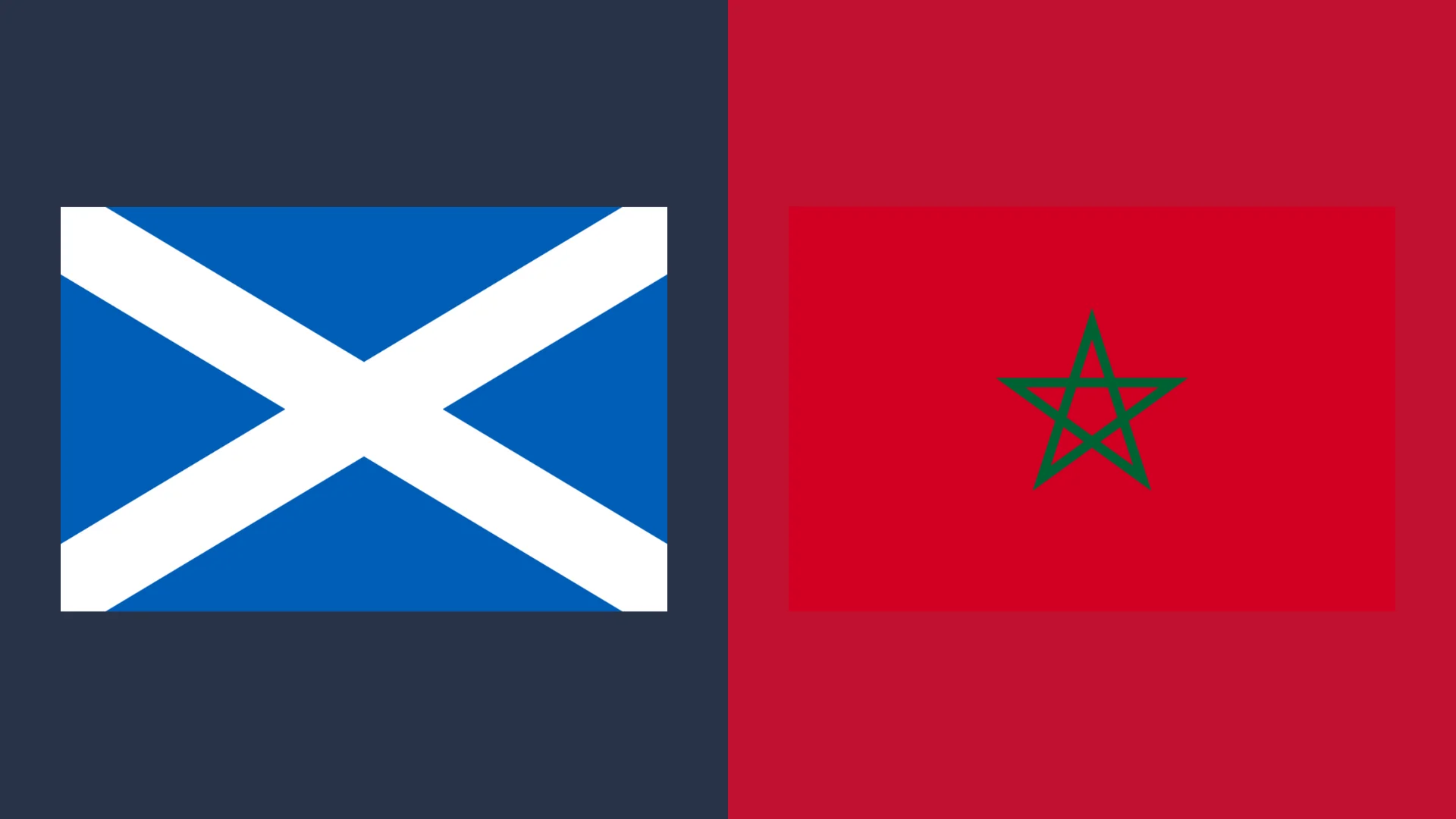 Scotland v Morocco