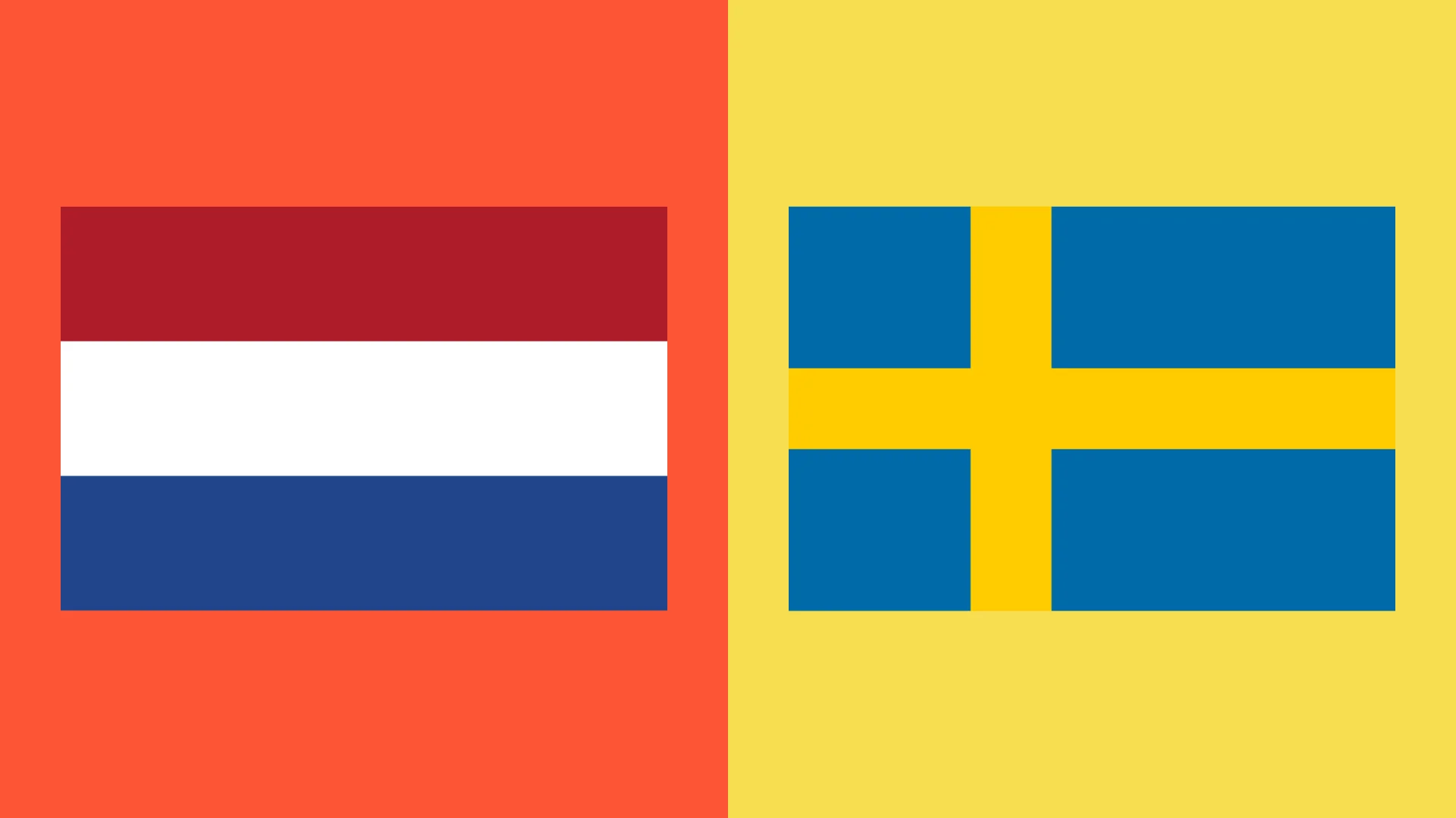 Netherlands v Sweden