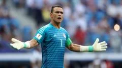 Who are the oldest players to feature at a World Cup?