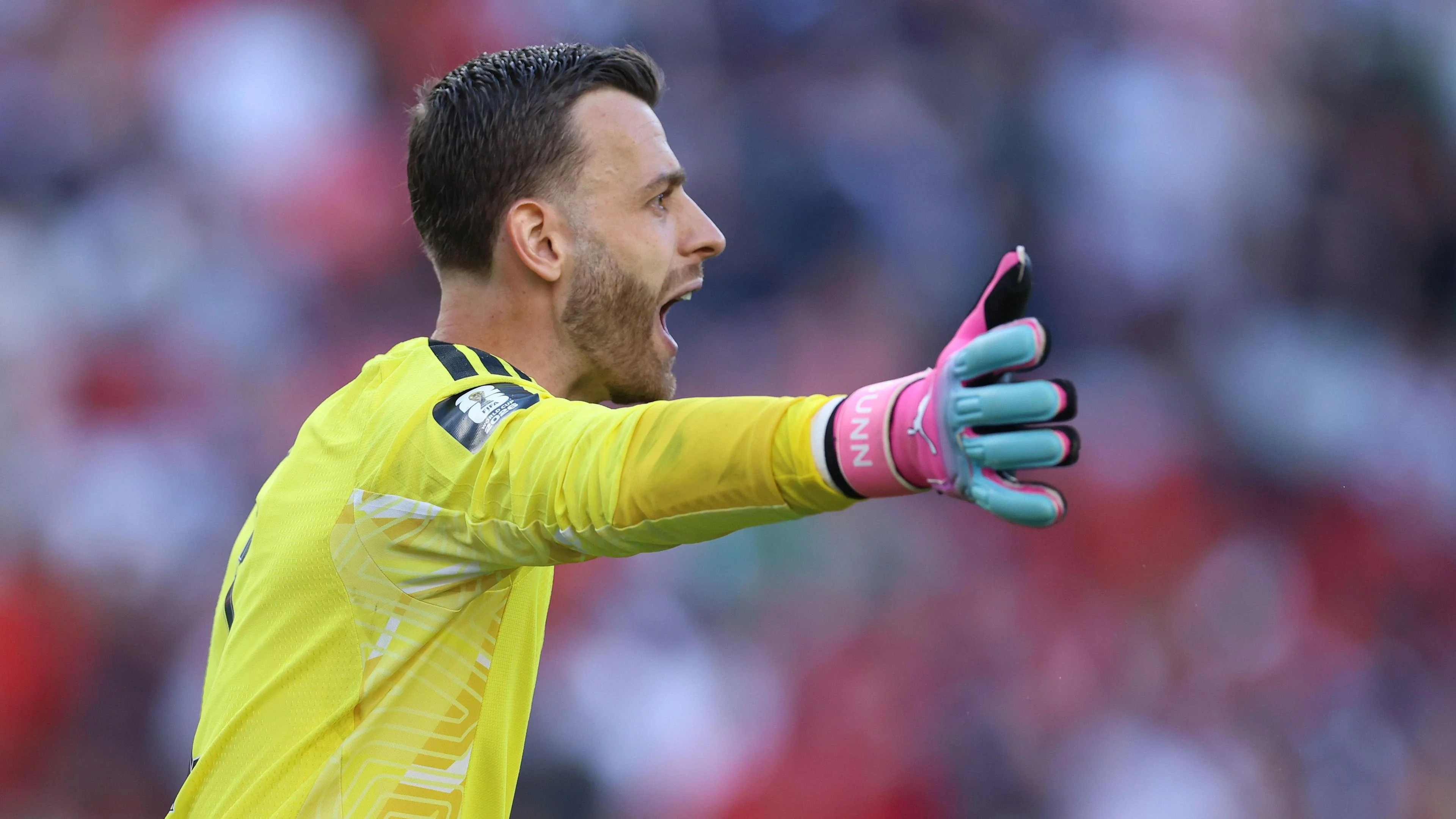Angus Gunn in action