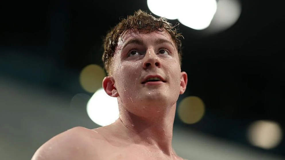Scottish swimmer Archie Goodburn