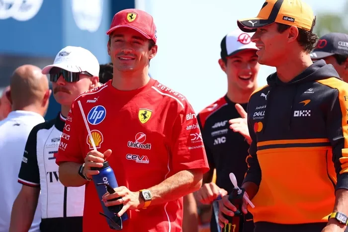 Charles Leclerc, Ferrari, Lando Norris, McLaren