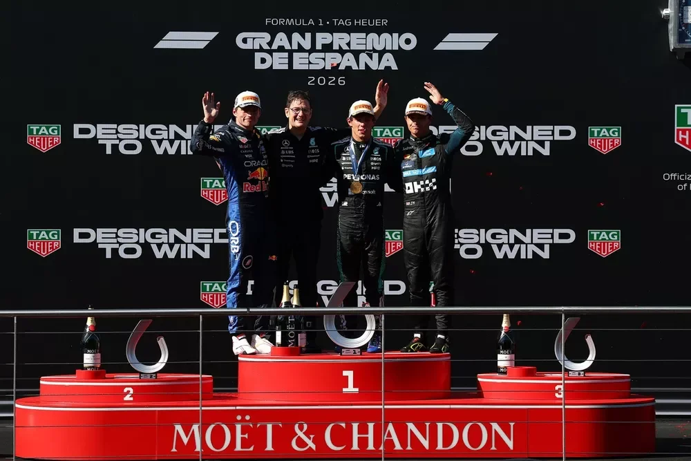 Kimi Antonelli, Mercedes, Max Verstappen, Red Bull Racing, Lando Norris, McLaren