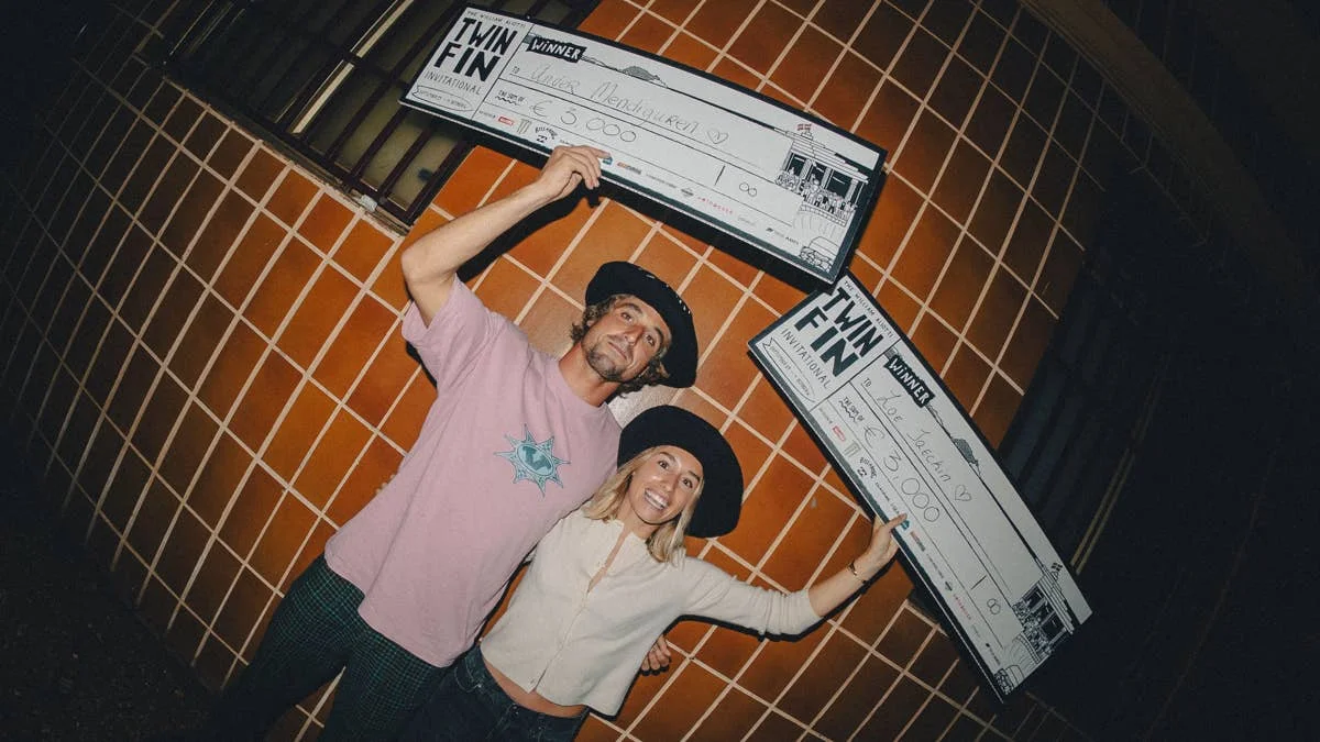Twin Fin Invitational Vol. III: Ander Mendiguren and Zoe Jaeckin Win in Zarautz